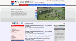 Desktop Screenshot of novavesuchot.cz